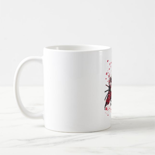 Mug Du duel de samouraï crâne (Gauche)