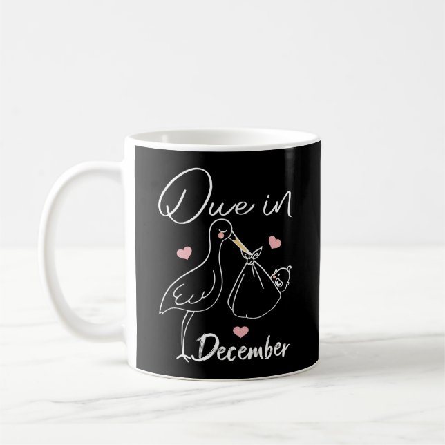 Mug Dû En Décembre Swan Drôle Transportant Un Mignonne (Gauche)
