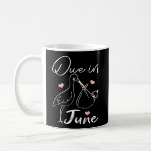 Mug Dû en juin Cygne drôle portant un nouveau bébé mig