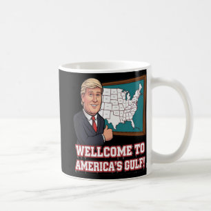 Mug Du Golfe De Wellcome Des États-Unis D'Amérique