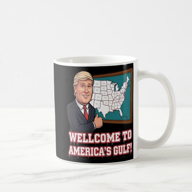 Mug Du Golfe De Wellcome Des États-Unis D'Amérique (Droite)