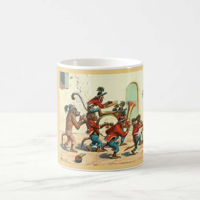 Mug du groupe de singes (Centre)