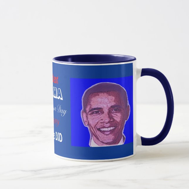 Mug du jour de l'investiture d'OBAMA (Droite)