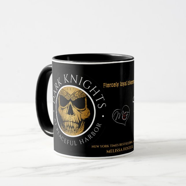 Mug du logo Dark Knights (Devant gauche)