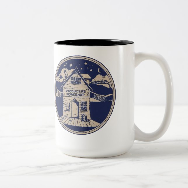 Mug du logo de l'atelier du producteur (Droit)