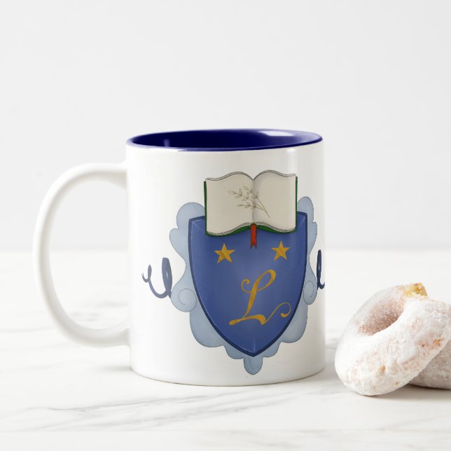 Mug du logo de publication Lemieux (Avec donut)