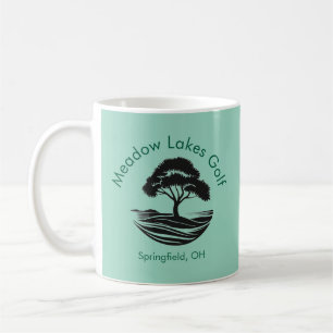 Mug du logo du club de golf