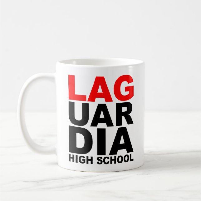 Mug du lycée de LaGuardia (Gauche)