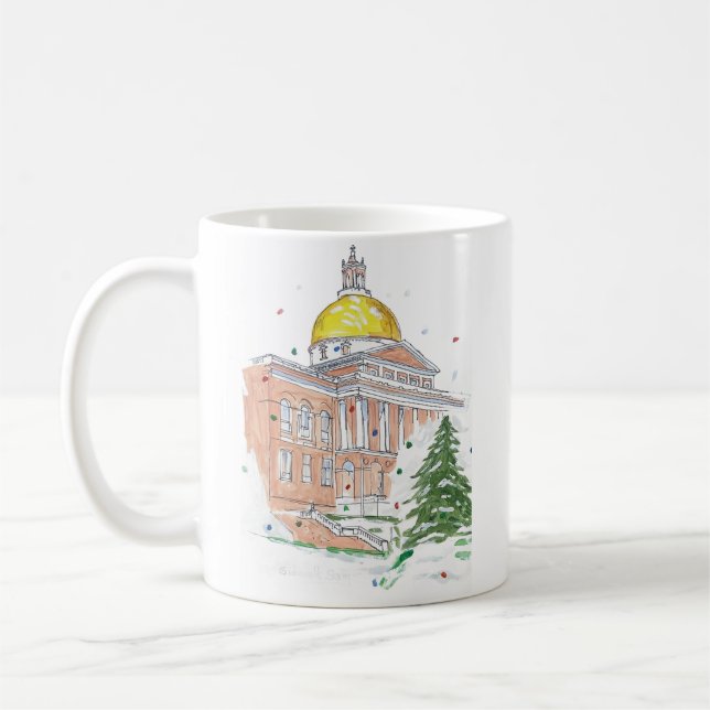 Mug du Massachusetts State House (Gauche)