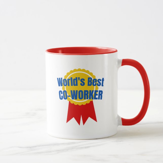 Mug du Meilleur Coworker du Monde (Droite)