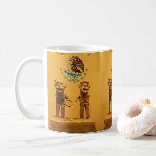 Mug du Mexique antique (Avec donut)