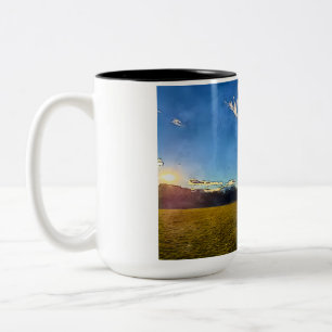 Mug du Monument de Washington au coucher du soleil