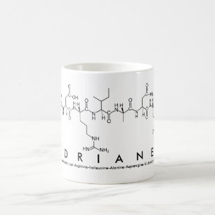 Mug du nom du peptide Adriane