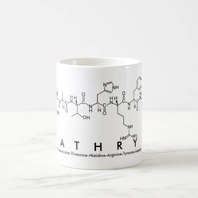 Mug du nom du peptide cathryn (Centre)