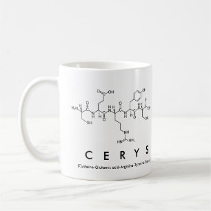 Mug du nom du peptide Cerys