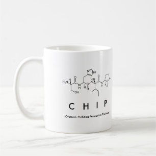 Mug du nom du peptide chip