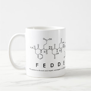 Mug du nom du peptide de la chair