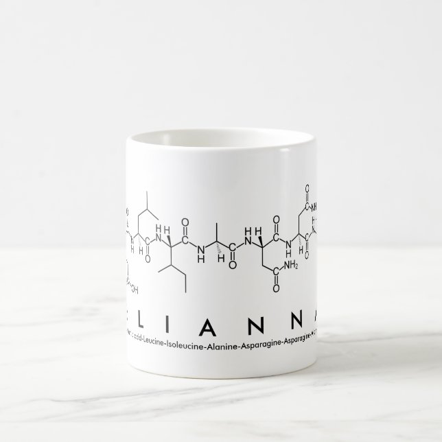 Mug du nom du peptide Elianna (Centre)