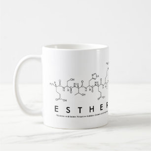 Mug du nom du peptide Esther