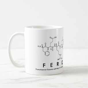 Mug du nom du peptide Ferdiemar