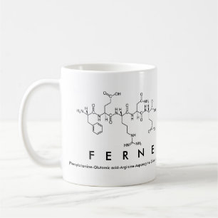 Mug du nom du peptide Ferne