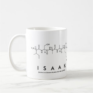 Mug du nom du peptide Isaak
