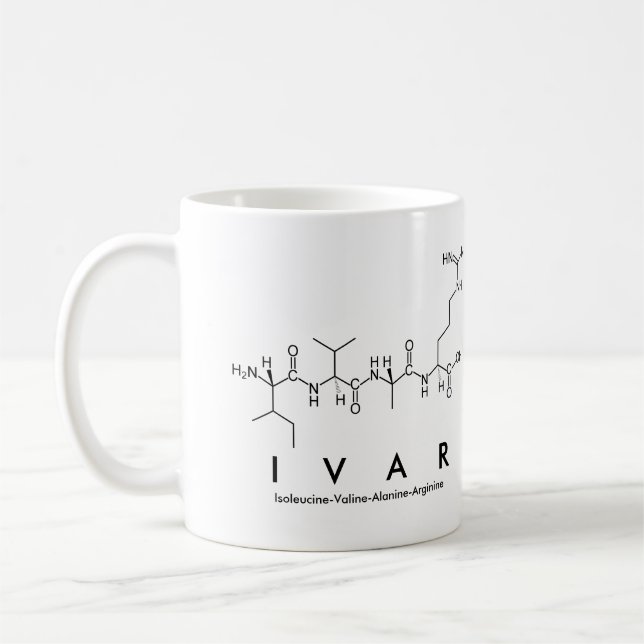 Mug du nom du peptide ivoïde (Gauche)