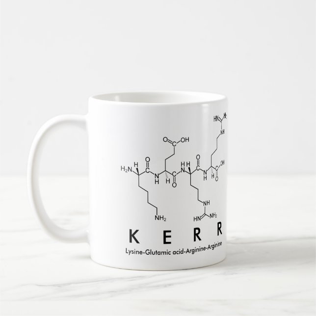 Mug du nom du peptide Kerr (Gauche)