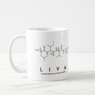 Mug du nom du peptide Liva