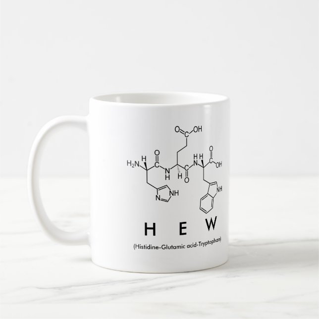 Mug du nom du peptide mâle (Gauche)