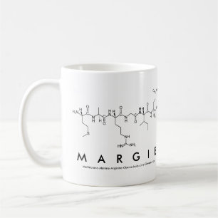 Mug du nom du peptide Margie