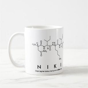 Mug du nom du peptide Niki