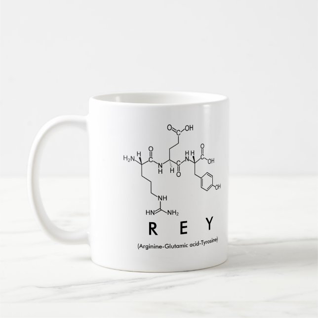 Mug du nom du peptide Rey (Gauche)
