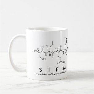 Mug du nom du peptide Siem