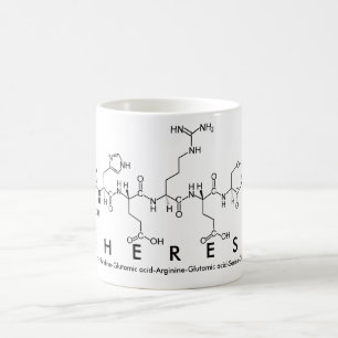Mug du nom du peptide therèse