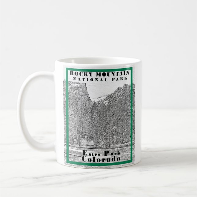 Mug du parc national des Rocheuses (Gauche)
