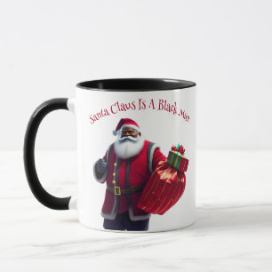 Mug du Père Noël noir