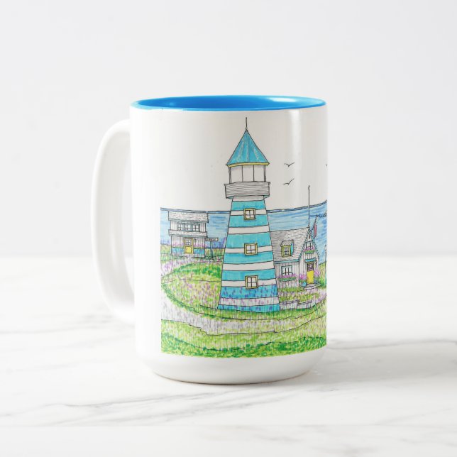 Mug du phare d'Americana (Devant gauche)