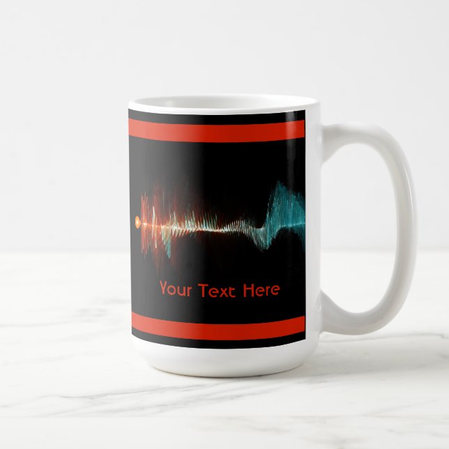 Mug Dualité de la vague de particules (Droite)