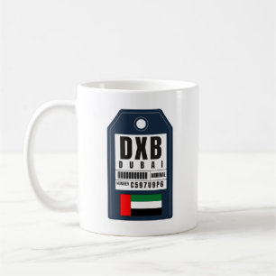 Mug Dubai Boarding Pass - Émirats Arabes Unis DXB