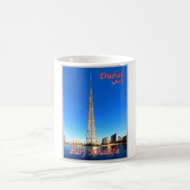 Mug Dubaï - Burj Khalifa - (Centre)