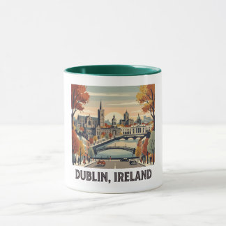 Mug Dublin en automne