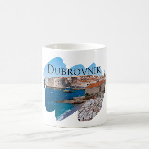 Mug Dubrovnik avec une vue