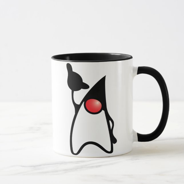 Mug Duc avec le signe de Shaka (Droite)