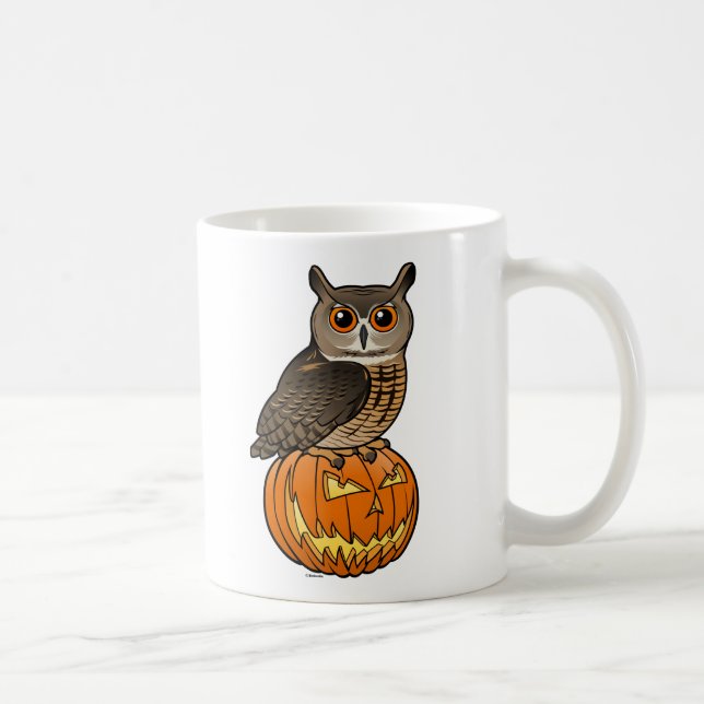 Mug Duc d'Eurasien de Halloween (Droite)