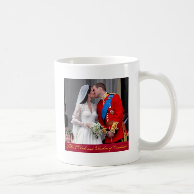Mug Duc et duchesse du mariage royal de Cambridge (Droite)