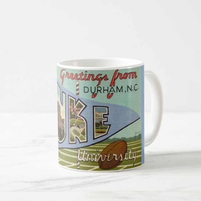 Mug Duc U vintage  (Devant droit)
