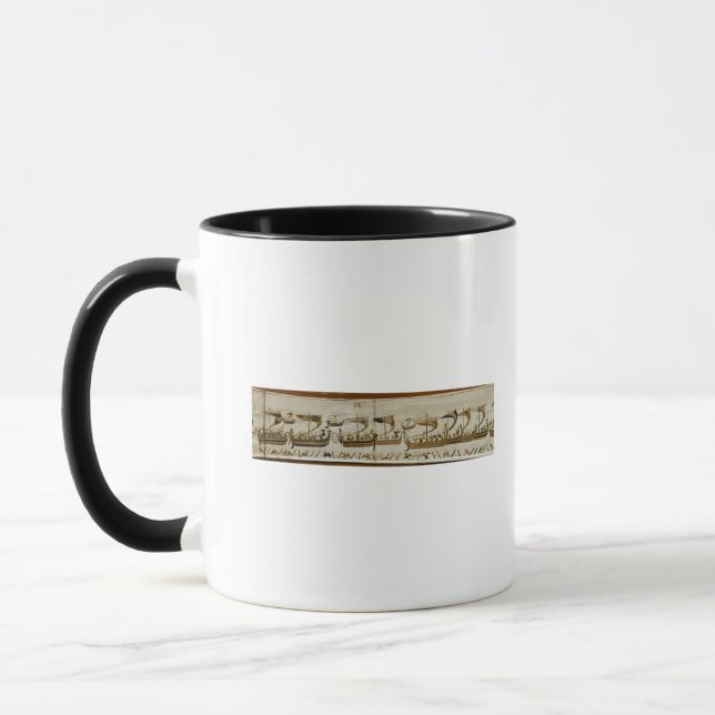 Mug Duc William et sa croix Pevensey de flotte (Gauche)