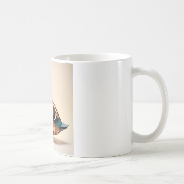Mug Duck Bird Animal Wood Art Print  (Droite)