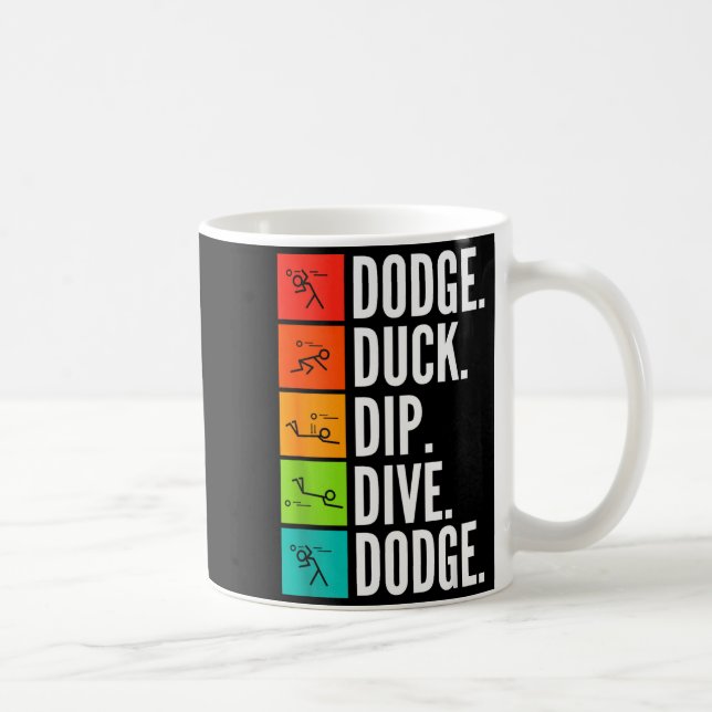 Mug Duck Dip Dive I Ball Games I Funny Dodgeball  (Droite)